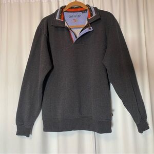 Orvis Men's Gray Sweater